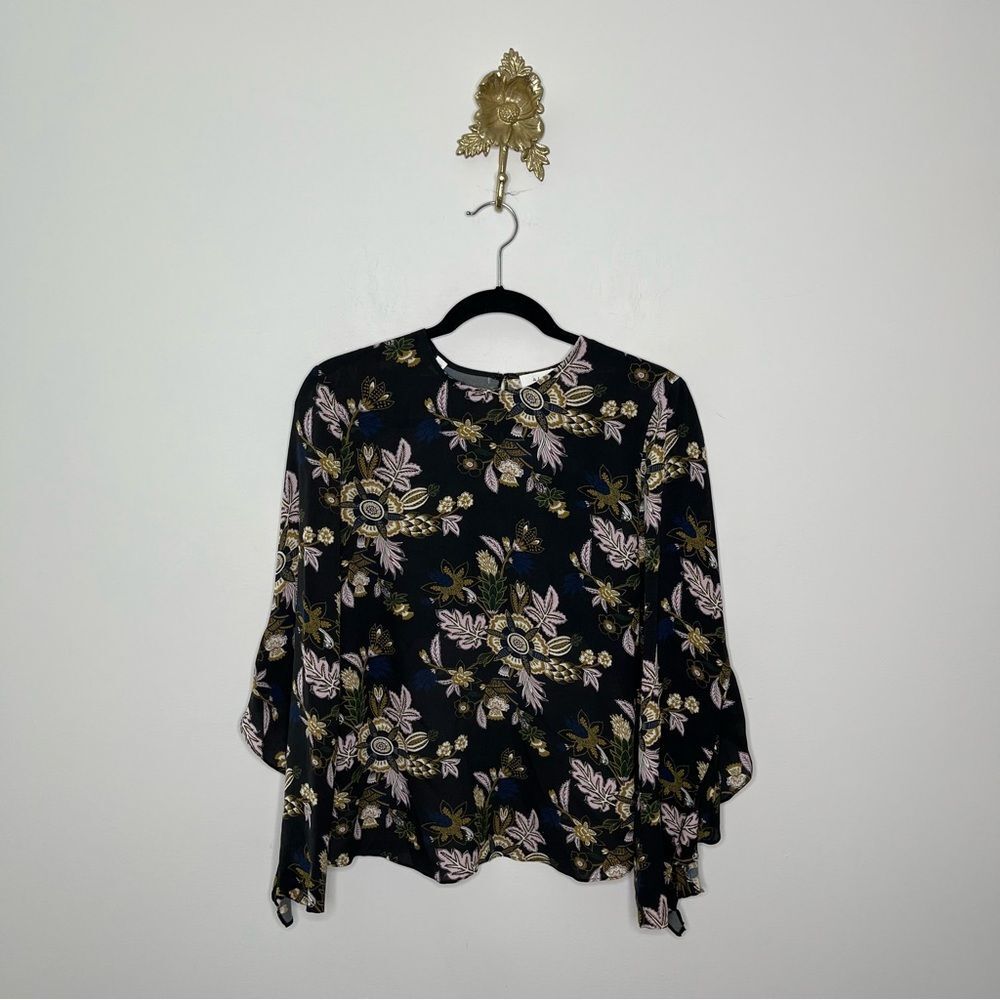 A.L.C. Cooper Silk Open Back Blouse 6